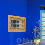 La porte bleue