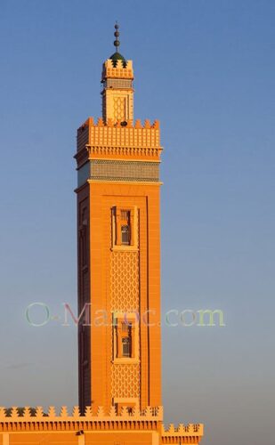 Minaret de la mosquée de Ouarzazate