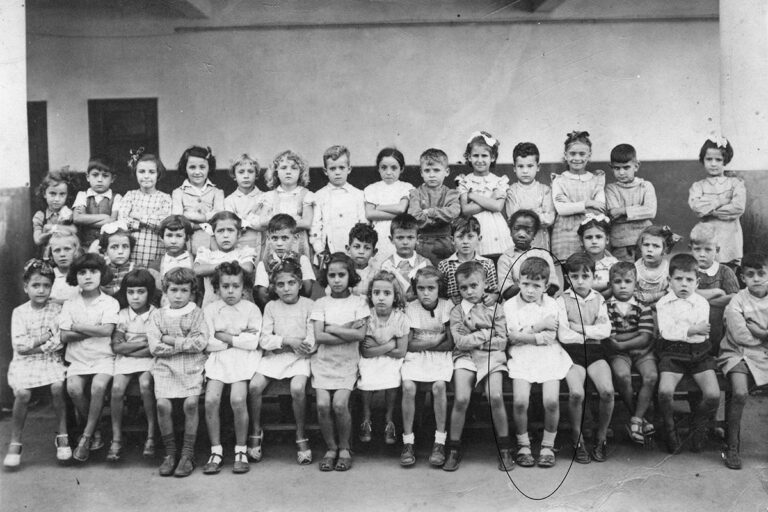 La traditionnelle photo de classe à Casablanca, en primaire