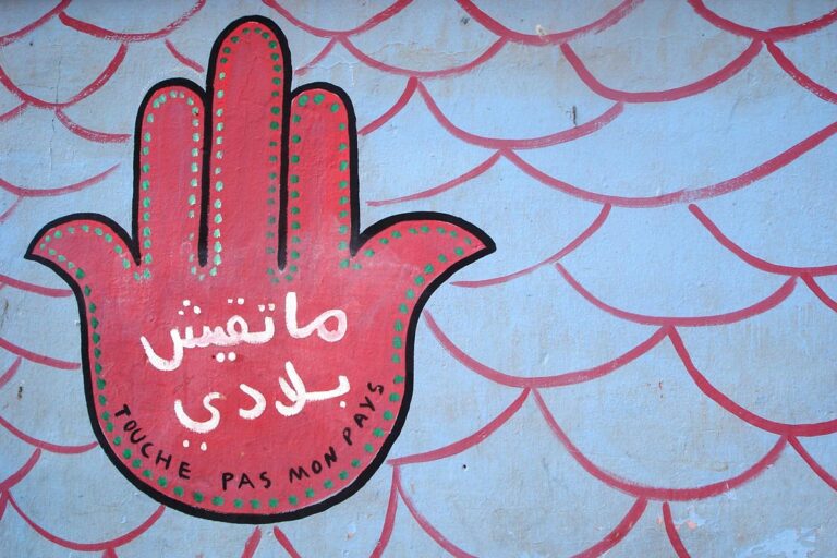 Grafitti touche pas a mon pays maktiche bladi
