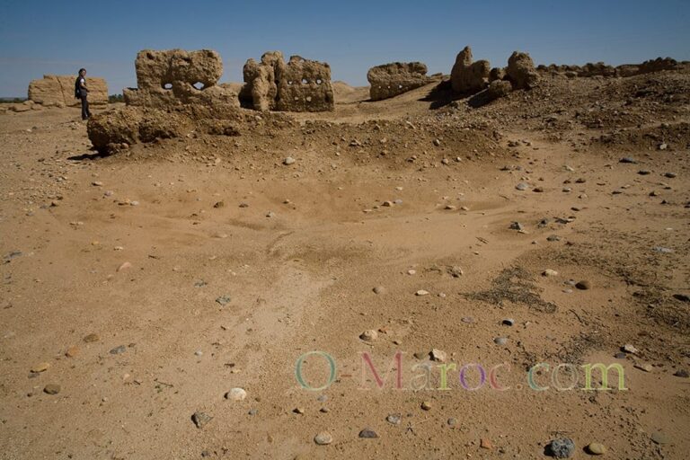 Au loin les dernières ruines sijilmassa