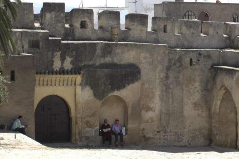 Une des portes de la casbah de Tanger