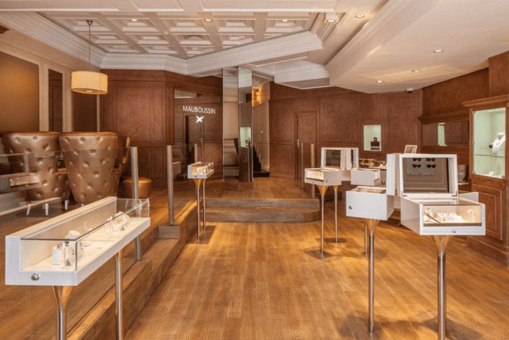 Quand les bijoutiers traditionnels se mettent à l’oriental Boutique Mauboussin à Rabat