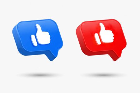 Fb like et dislike