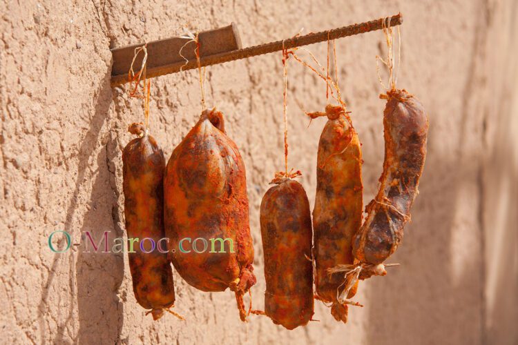 Salée et épicée, la viande de l'Aïd sèche