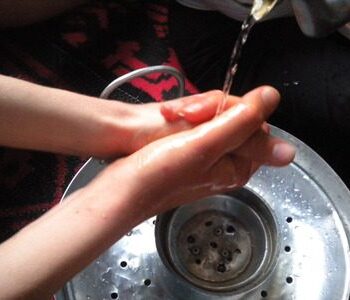 Lavage des mains avant le repas