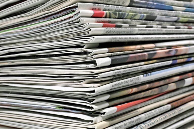 Pile de journaux
