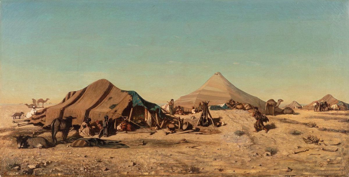 Eugène Fromentin, la Halte dans le désert