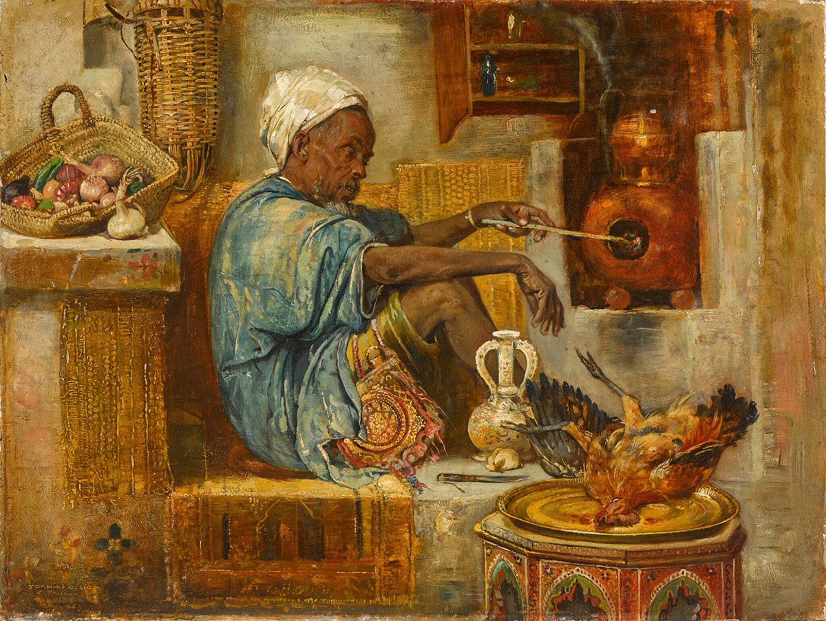 Le Marchand par Gyula Tornai