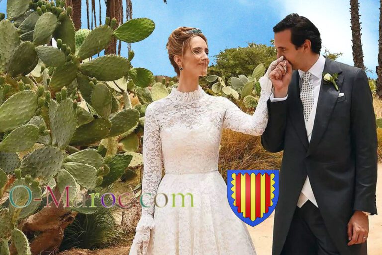 Estelle Hanet et Aurele de Mérode dans la palmeraie de Taroudant
