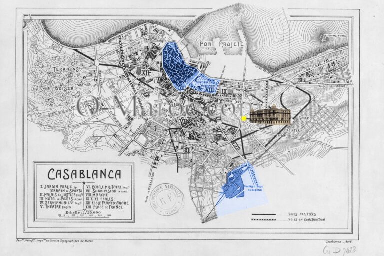 Plan urbanisation 1915