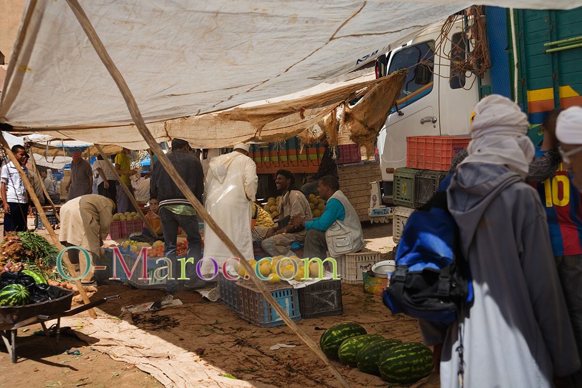 Jour de souk au bled