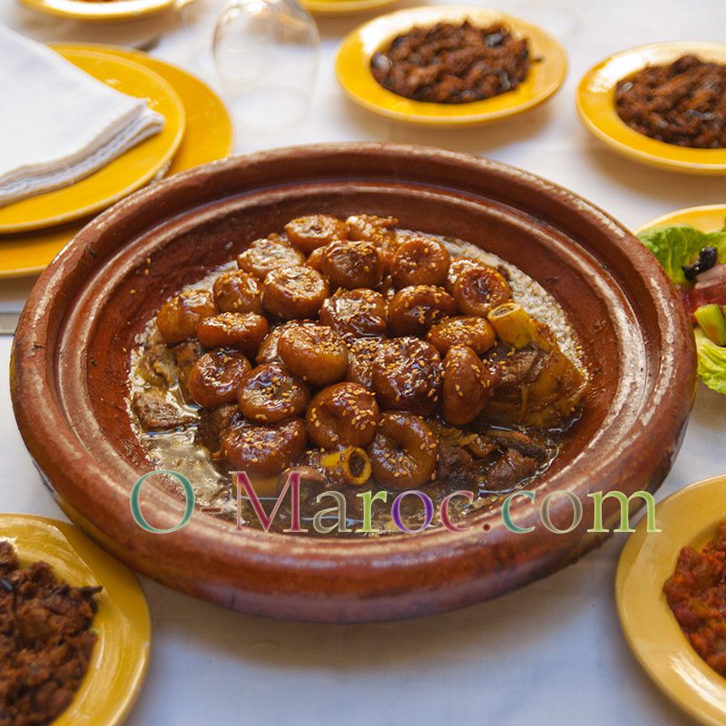 Tagine de boeuf aux figues