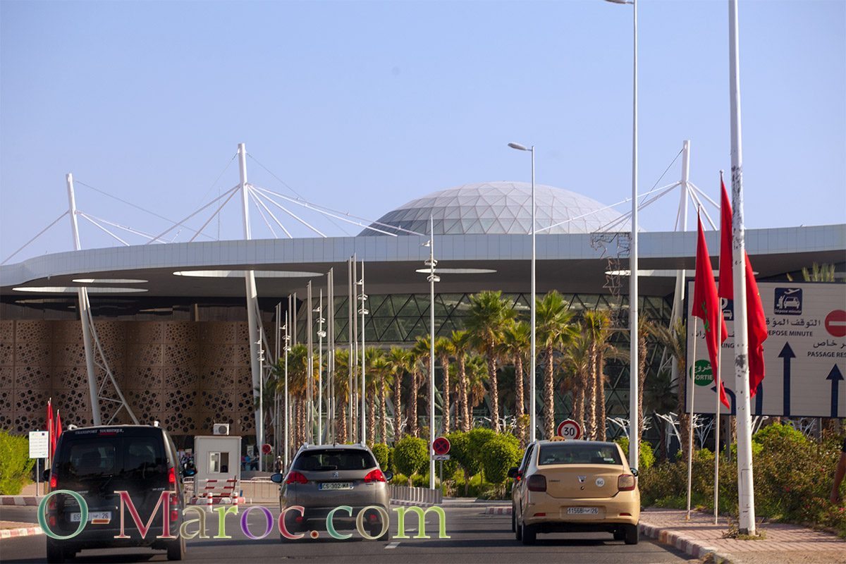 Arrivee aeroport marrakech