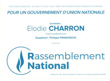 Bulletin elodie charron