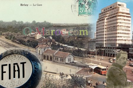 François de Briey, le garage Fiat Art Déco, la gare de Briey et le Crédit Lorrain