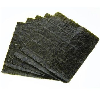 Algues nori sechees