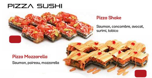 Pizza sushi par Bo sushi