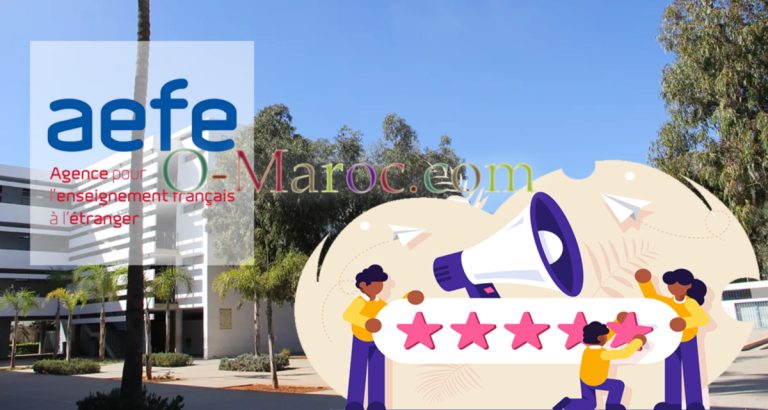 Classement des lycées français au Maroc, sur fond de photo du lycée Lyautey