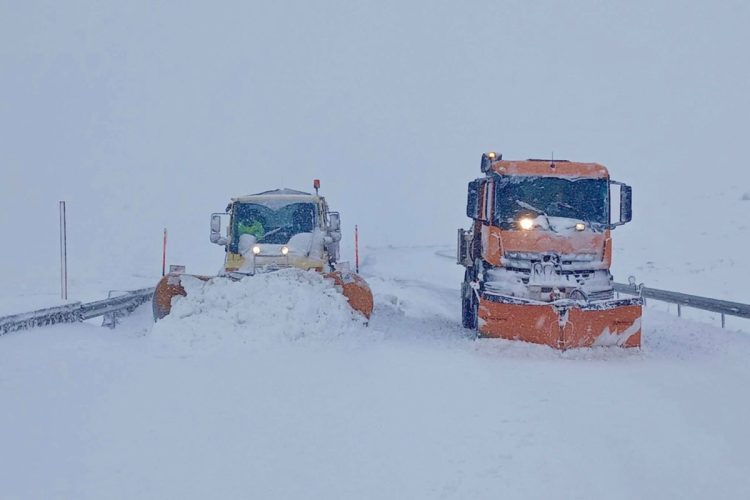Degagement de la route dans le Haut Atlas 17 12 2025