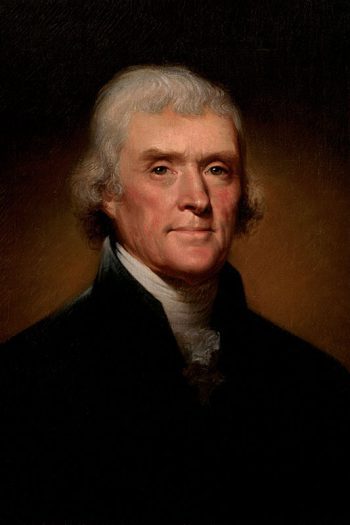 Portrait officiel de Thomas Jefferson