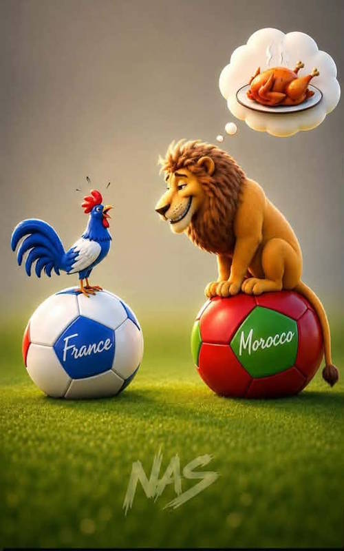 Le lion et le coq