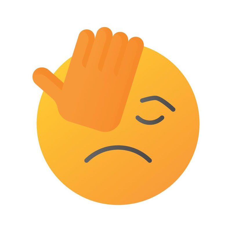 Facepalm orange