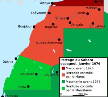 Partage du Sahara espagnol