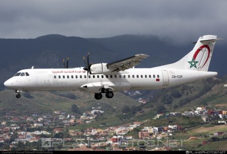 l'ATR72 le chouchou de Royal Air Maroc pour les liaisons intérieures