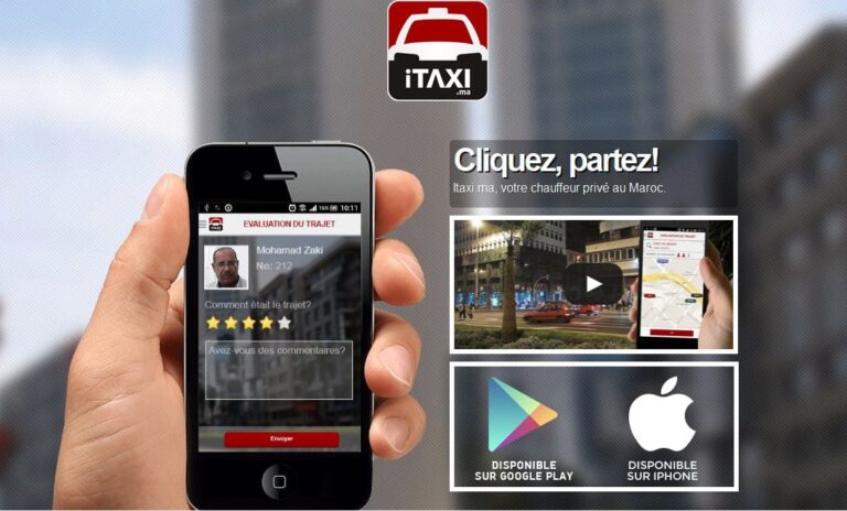 Screenshot de la page d'accueil